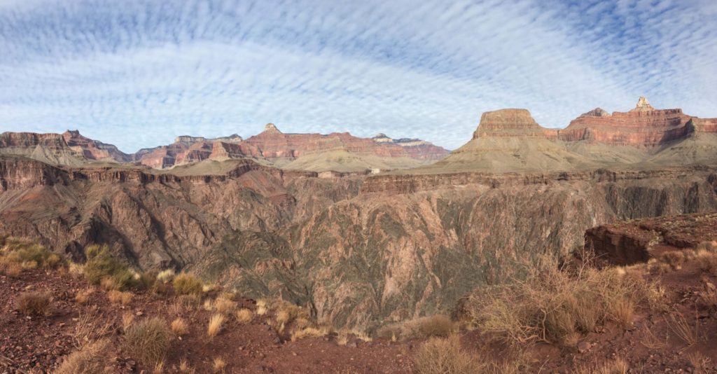 One of the countless vistas along the South Kaibab Trail.