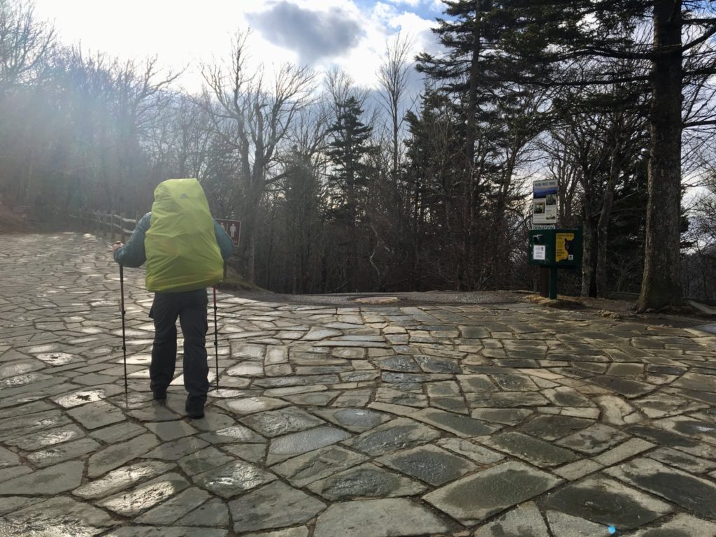 Leaving Newfound Gap, going solo