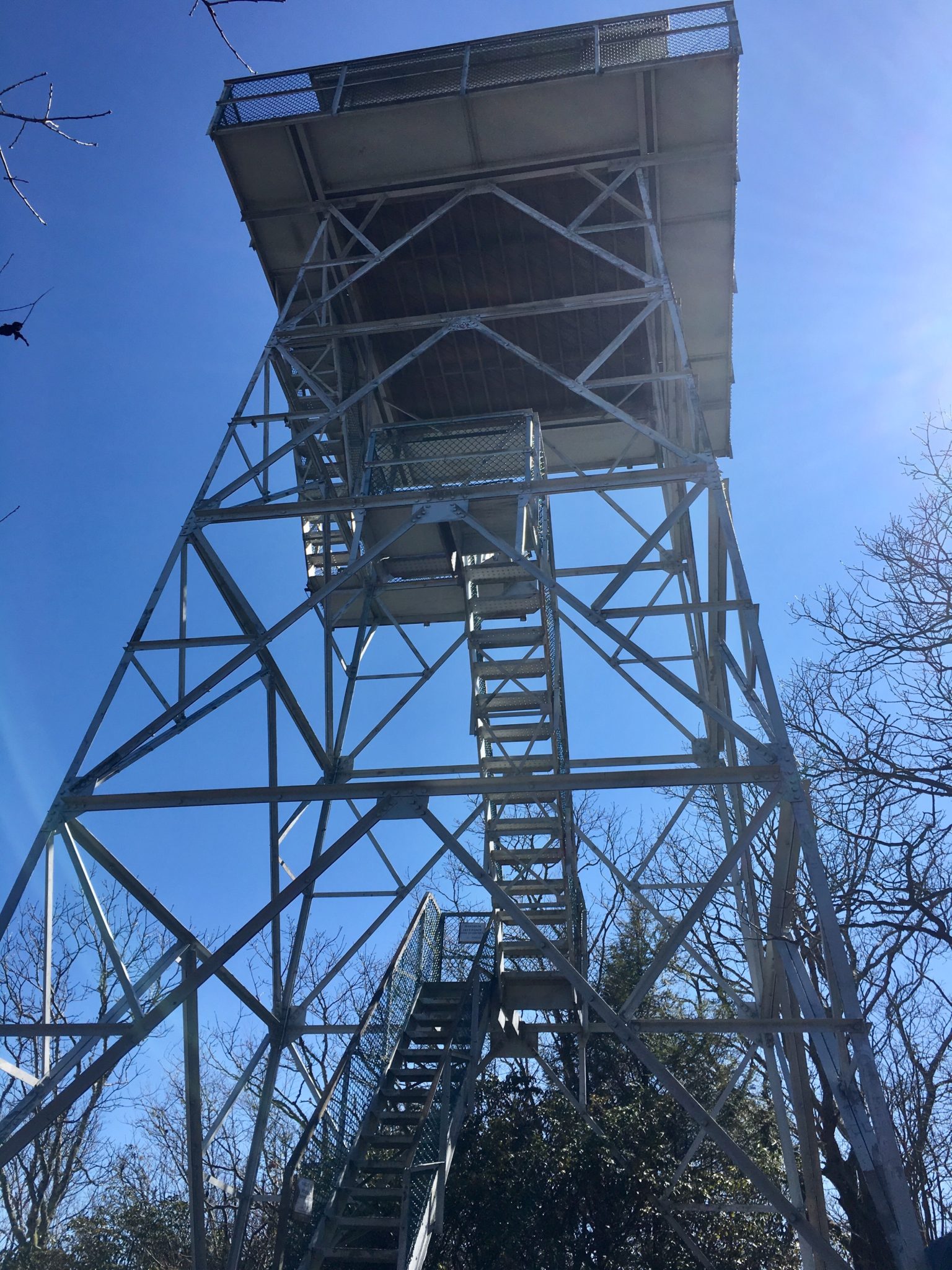 Albert Mountain firetower