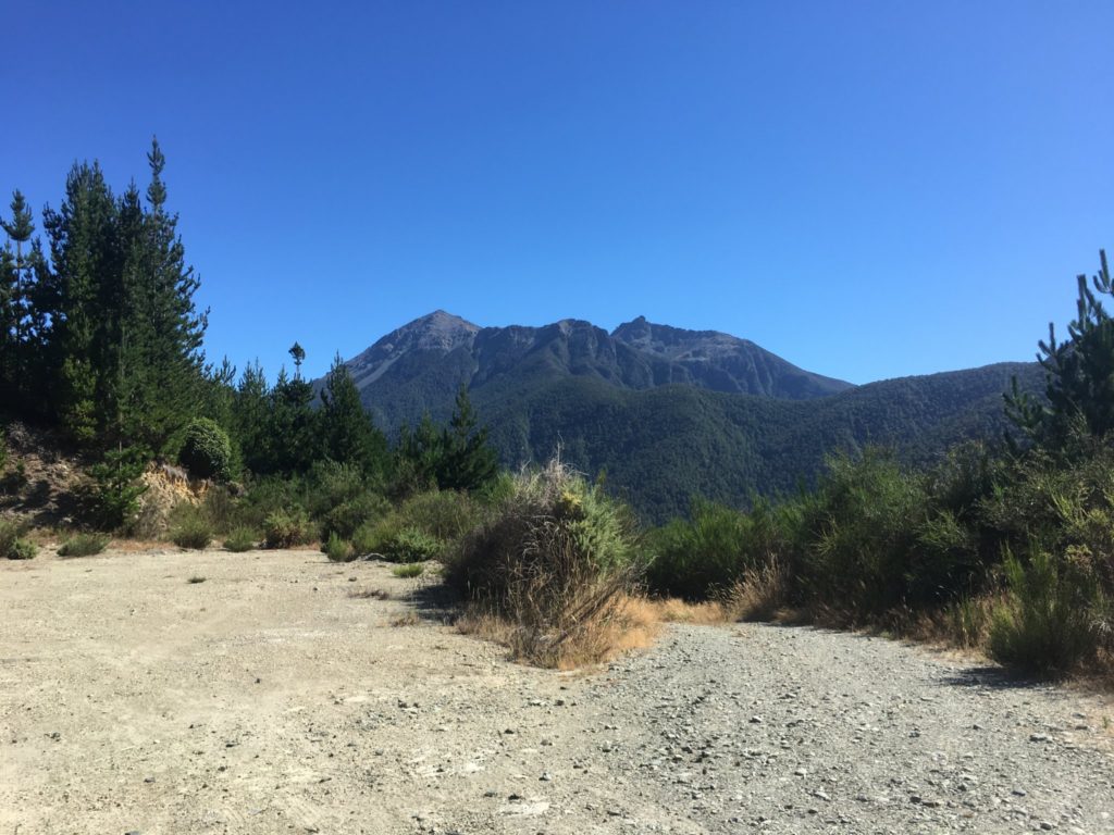 My first glimpse of the mountain