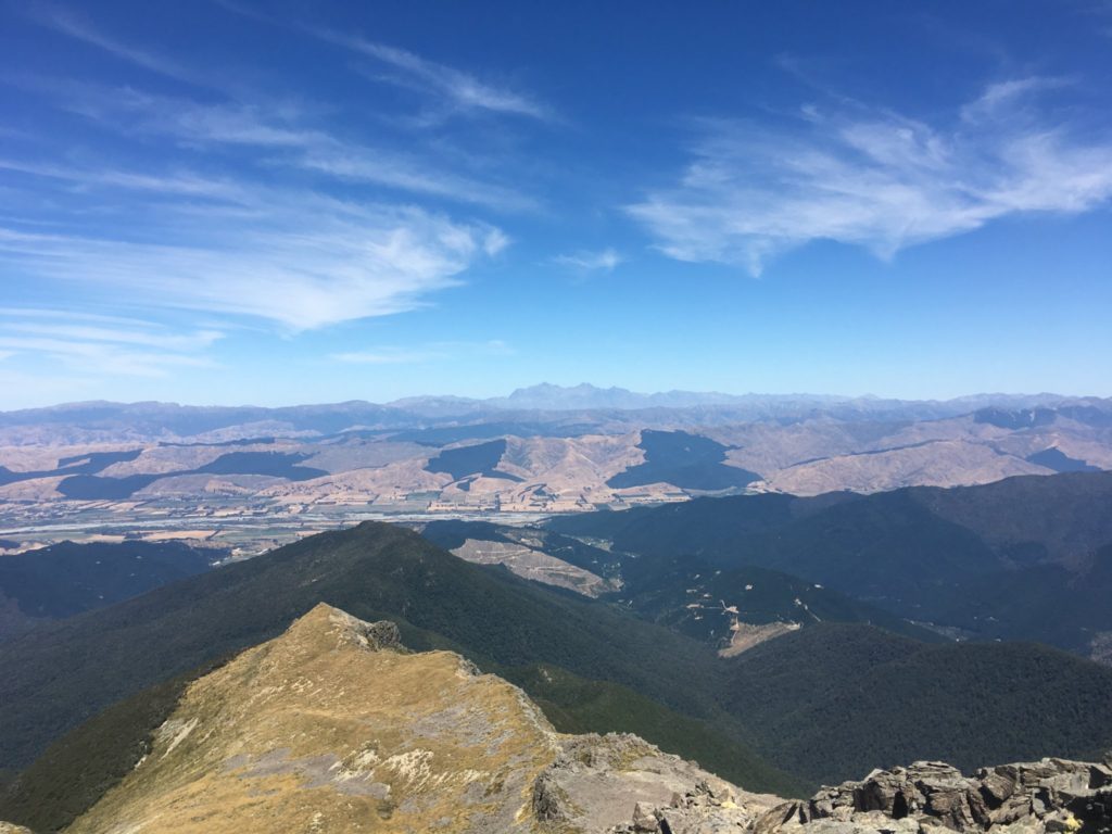 The Wairau Valley with Tapuae-O-Uenuku on the horizon