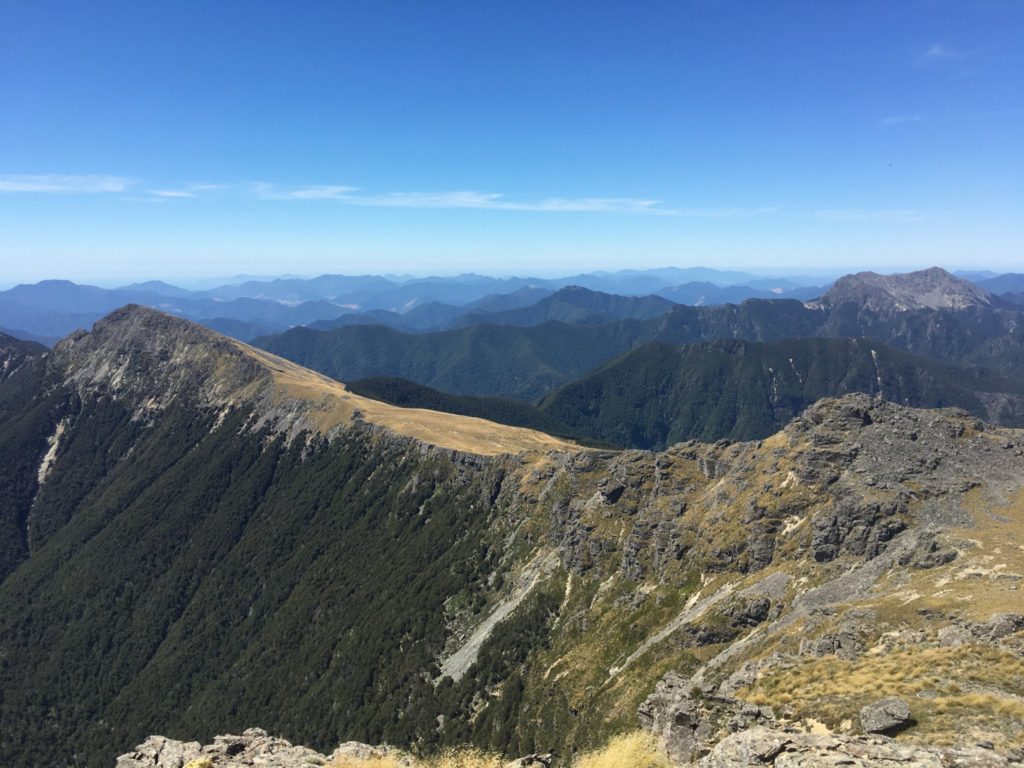 Epic ridges and peaks as far as the eye can see