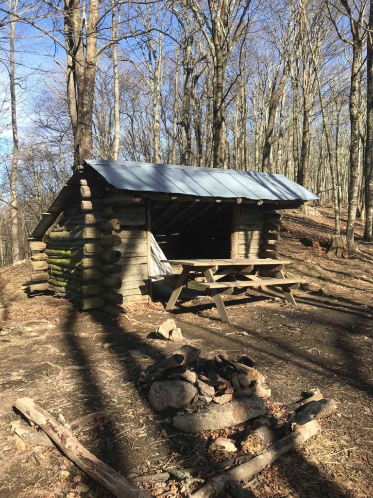 A classic AT shelter
