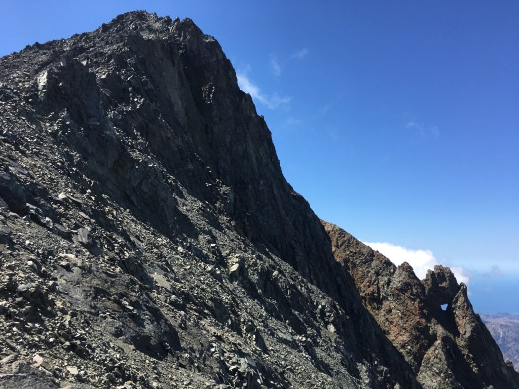 The summit looms ahead