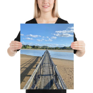Whananaki Footbridge, Te Araroa Print